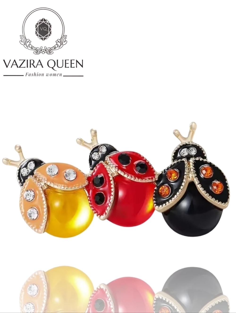 VQ Ladybug Brooch